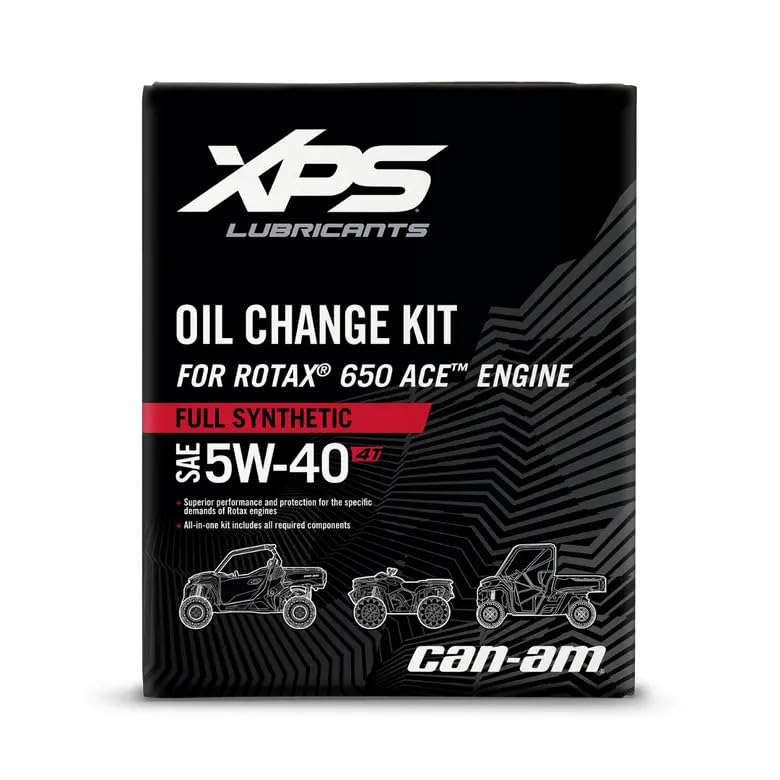 BRP XPS Can-Am Full Synthetic Oil Change Kit SAE-50W40 Ace